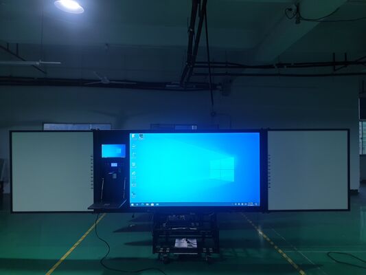 75' Infrarot Touch Interaktives Whiteboard mit Android-Betriebssystem und Dual-Board-Verbindung für intelligentes Unterrichten