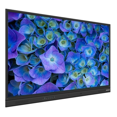 Interaktive Flachplatte EDLA Google CE zertifiziert 4K 98 Zoll 20 Punkte Android 13 Bildschirm teilen Kamera Mikrofon Media Player