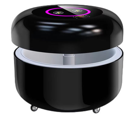 Smart Mobile Kühlschrank X1 Portable mit universellen Rädern Hydraulisches Hebeschicht 130L Kühlschrank Wireless Charge