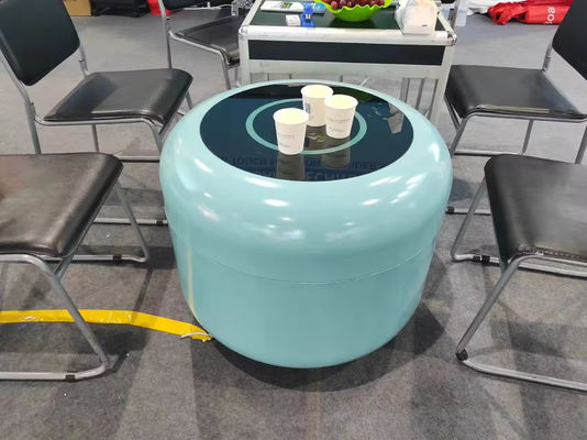 Smart Mobile Kühlschrank X1 Portable mit universellen Rädern Hydraulisches Hebeschicht 130L Kühlschrank Wireless Charge