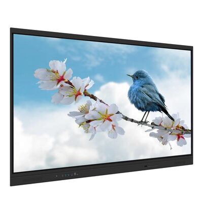 65/75/86 Zoll 4K Auflösung Interaktives Flachbildschirm Smart Whiteboard mit Multi-Touch und Android/Windows/Linux/Mac OS