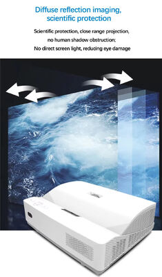 iBoard Billiges DLP-Laser-Portable-Projektor 4K Whiteboard Ultra Short Throw-Projektor für das Klassenzimmer