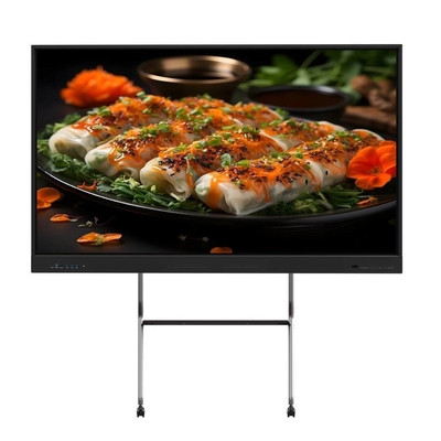 Interaktive Whiteboard Flat Panel Smart Touch Monitors TV 4K Ultra HD Bildschirm mit All-in-One-PC für Unternehmen und Lehre
