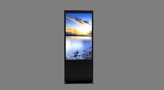 Anpassbares 43-Zoll-Floor-Standing-Design Touchscreen-Kiosk für den Supermarkt LCD-Werbebildschirm Stand Digital Signage Kiosk