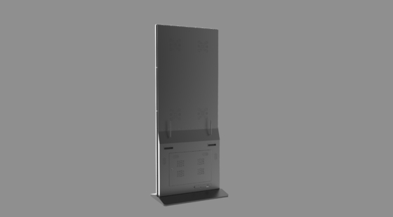 Anpassbares 43-Zoll-Floor-Standing-Design Touchscreen-Kiosk für den Supermarkt LCD-Werbebildschirm Stand Digital Signage Kiosk