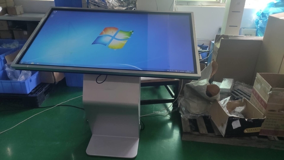 iBoard Android Informationsüberprüfung Terminal K-Form Touchscreen Anzeige Werbe-Kiosk