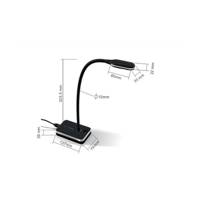 USB 2.0-Verbindungsvisualisierer Dokumentenkamera mit eingebautem Mikrofon