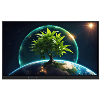 LCD Smart Board 86 Zoll Android 14 mit 8+128G 40 Touchpoints WLAN bt hdmi kalibrierte Software für Schulbüroarbeiten