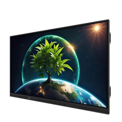 LCD Smart Board 86 Zoll Android 14 mit 8+128G 40 Touchpoints WLAN bt hdmi kalibrierte Software für Schulbüroarbeiten