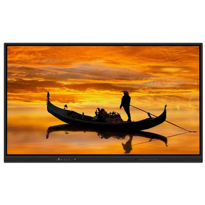 75-Zoll-LCD-Smartboard Android 14 50 Touchpoints mit VGA DP USB-Anschluss WIFI Bluetooth für Schulbüro-Ausbildung
