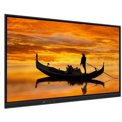75-Zoll-LCD-Smartboard Android 14 50 Touchpoints mit VGA DP USB-Anschluss WIFI Bluetooth für Schulbüro-Ausbildung