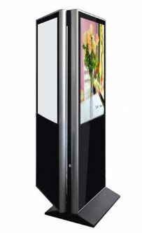 Anpassbares 43-Zoll-Floor-Standing-Design Touchscreen-Kiosk für den Supermarkt LCD-Werbebildschirm Stand Digital Signage Kiosk