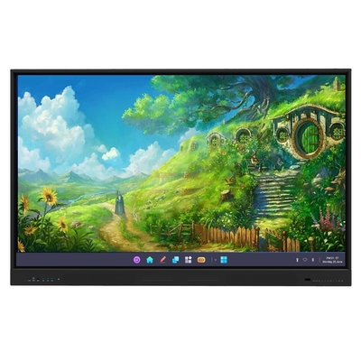 Interaktiver Touchscreen 86 Zoll 4K Smart Board für Schulunternehmen