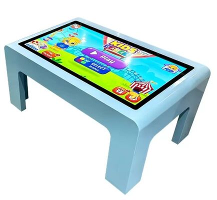 Windows OS 43 Inch Interactive Touch Table Smart Touch Screen Tables For Kids