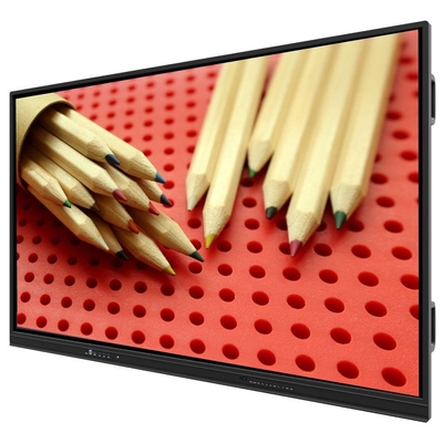 LCD Smart Board Android 14 4+32G Niedrigpreis 65 75 86 Zoll USB WIFI Gehärtetes Glas Smart TV Monitor für Schulbüro