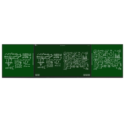 Intelligentes Blackboard 86 98 Zoll großes Display Android OPS Kamera Mikrofon Dual System mit Lehrsoftware APP für die Universität College Lehrgebrauch