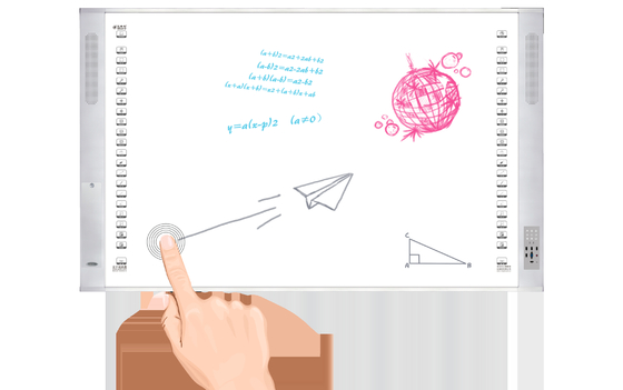 Fabrik-direkte Android Win Dual System Keramik 96 Zoll Anpassung All-in-One Interaktiv 20 Touch Point IR Infrarot Whiteboard Für die Ausbildung Lehre und Klassenzimmer Verwendung
