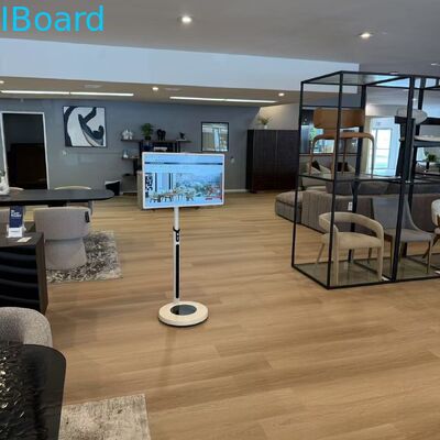 32 Zoll tragbarer Touchscreen-Kiosk mit 10 Punkten interaktivem Display