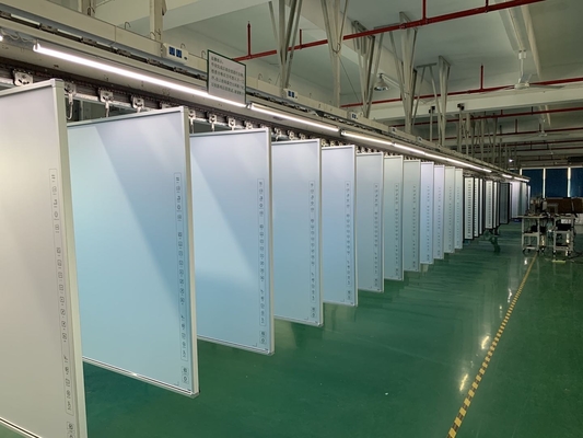 3840*2160 Auflösung Multi Touch Whiteboard mit Keramik Oberfläche Schwarzer Rahmen