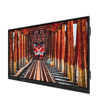 IR Interaktive Whiteboardge 98 105 110 Zoll Großer Bildschirm Smart TV für Medien Klassenzimmer Tagung Videoraum Android Touch WLAN VGA Audio PC angeschlossen