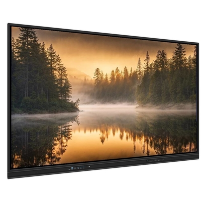 Interaktiver Flachbildschirm Wand 98 Zoll Android PC Wireless Share Wifi Bildschirm Kurzrekorder Lautsprecher eingebaut für Bildung Kinder Büro Besprechungsraum