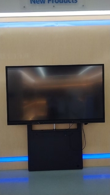 110 Zoll IBoard Interaktives Whiteboard Touchscreen TV Interaktives Whiteboard mit 48 MP Kamera, 4K UHD Touchscreen Display, 8ms Reaktionszeit, Android OS, Open App Ökosystem für Schulkonferenzen