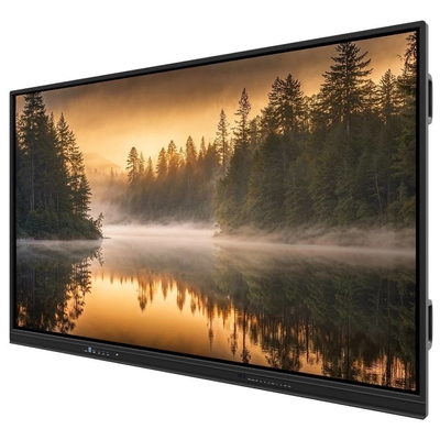 Interaktiver Touchscreen-Monitor 75 Zoll Android-Computer WLAN Bluetooth Hotspot Fernbedienung Mehrbenutzer-Internet für das Klassenzimmer Büro Tagungsraum