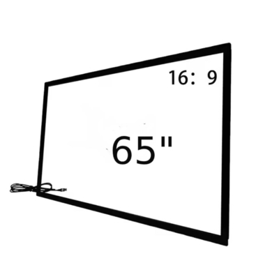 IR-offener Rahmen 19 32 55 65 Zoll Touch-Rahmen optional mit gehärtetem Glas und USB-Anschlusskabel für Kiosk-Totem-Signal-TV-Monitoranwendung