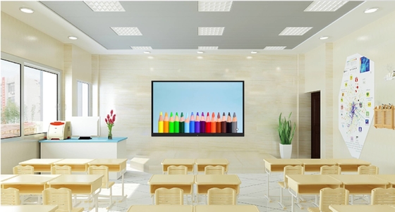 Neuere Version Android System Interaktives Flachbild mit hohem Kontrast 1200:1 und Cursor-Geschwindigkeit 100 Dot/S 20 Touch Point unterstützt mit Screen Share interaktives Whiteboard
