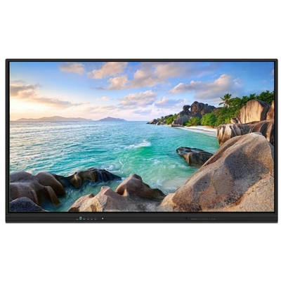 Verbessern Sie Ihr Konferenzerlebnis mit unserer HD QLED Android 13 eingebaute Kamera für die Wahlkonferenz Interaktive Flachbildschirm