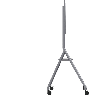 IBoard 55-86 Zoll verfügbar Mobil-TV-Behälter Bodenstand TV-Wagenwagen All-in-One-Display mit Rädern