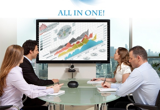 Revolutionieren Sie Ihre Präsentationen mit A73*2 A53*2 CPU LCD Smart Board und 500cd/m2 Helligkeit
