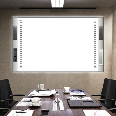 China Factory Direct All-in-One Interaktiv 20Touch Point IR Infrarot Keramik 96 Zoll Dual System Smart Boards Lautsprecher 16:10 Seitenbalken Projektor Boards Für die Universität Schule Mit Lehrsoftware