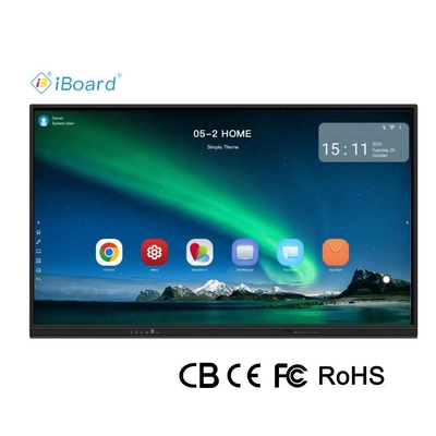 CIboard 65-Zoll-Smart-TV-Monitore Blackboard Interaktives Flachbildschirm-Touchscreen mit All-in-One-Computer für Besprechungsgeräte