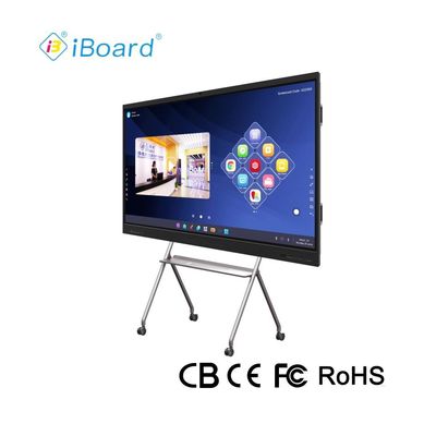 Iboard Factory Direct 75 Zoll 4K Multi Touch Smart Screen Interaktives Flachbildschirm Whiteboard für Tagungen und Unterricht