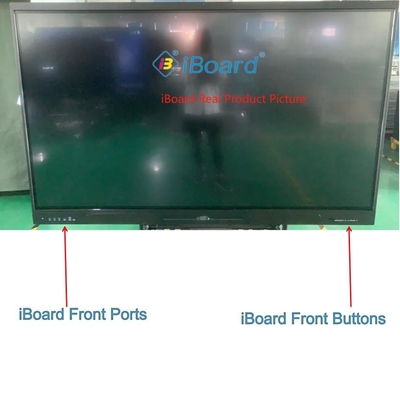 65' Infrarot-interaktiver Touchscreen-Monitor Smart Board für Bildung Tagungsbüro Klassenzimmerwerbung