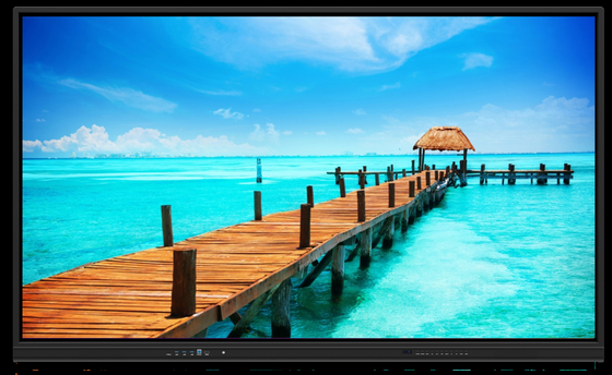 Berührungsempfindlicher Monitor mit Infrarot-Touch-Technologie und Ultra HD 4K Auflösung 3840*2160