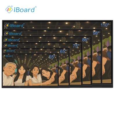 55 65 75 86 98 Zoll 4K LCD Interaktives Whiteboard Touch Panel Smart Screen Klassenzimmer Elektronische Tafel Digitales Smart Board für den Unterricht