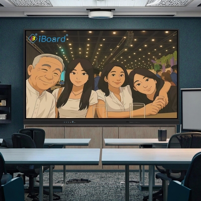 4 3 Ratio Iboard Interaktives Whiteboard mit VGA-Konnektivität und Android 11 8 64G