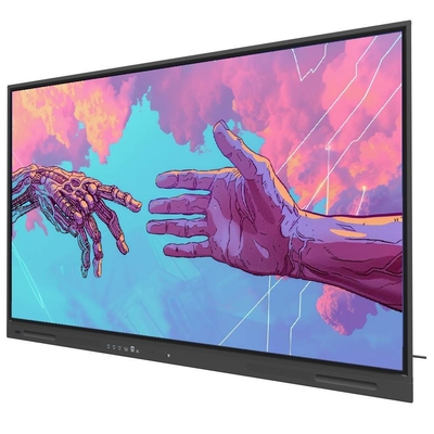 LCD Smart Board 65 75 86 Zoll Android PC Computer Infrarot-Touch Panel Smart TV Board mit Software für Sitzungen Schulunterricht