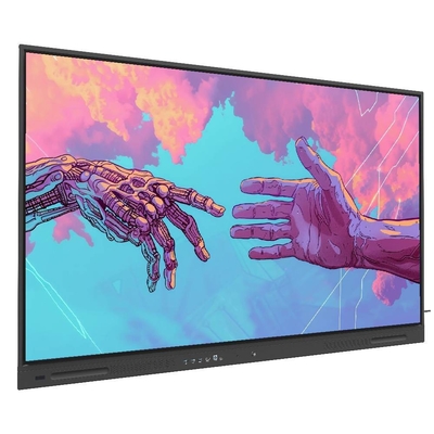 LCD Smart Board 65 75 86 Zoll Android PC Computer Infrarot-Touch Panel Smart TV Board mit Software für Sitzungen Schulunterricht