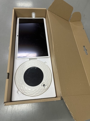 iBoard 32 Zoll Android 13 Smart Touch Screen Wireless Display In-Cell mit Kamera 5-7H lange Akkulaufzeit Einstellbarer Stand