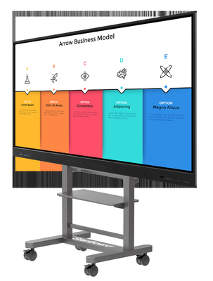 Schwarze Farbe Portable Interaktive Whiteboard mit manueller Kalibrierung USB-Schnittstelle und OEM Farbe