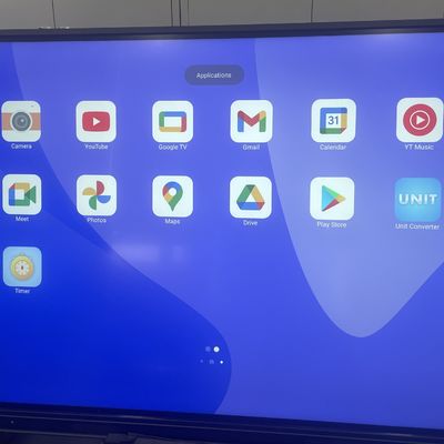 Neue Android 75 Zoll Interaktive Flachplatte für Smart Class und Konferenz