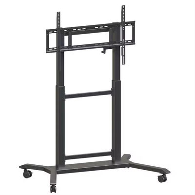 IBoard Höhenverstellbar 42"-86" Trolley Multi Mobile TV Cart für interaktive Flachplatte Smart Whiteboard VESA 100*100-800*600mm