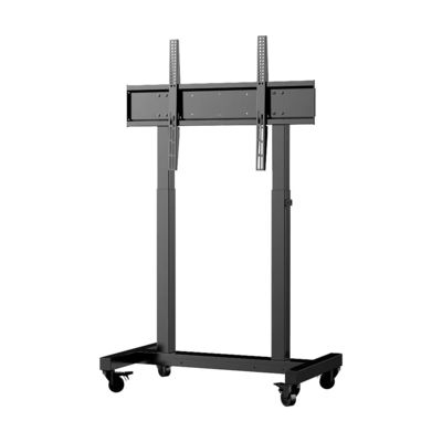 TV-Floorstand Mobilstand Höhenverstellbarer TV-Wagenhalter für interaktives Smart-Touchscreen-Fernsehen