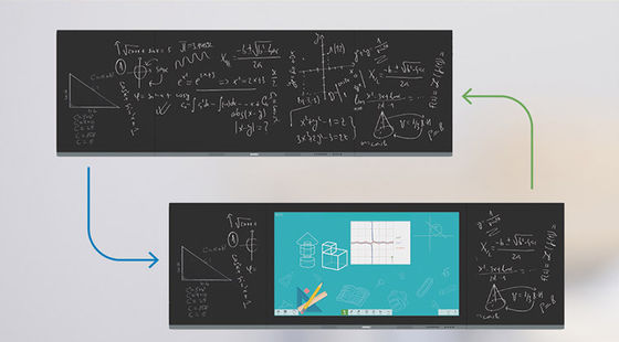 IBoard-Fabrik Großhandel Intelligente vernetzte, aufzeichnbare, teilbare Tafel, interaktive Whiteboard-Lösung für die Schule, kollaboratives Brainstorming, Stile, Stift, Schreibtafel