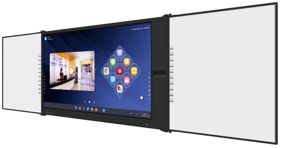 iBoard Factory Android 14 8+128G Interaktive Flachplatte mit hohem Kontrast 1200:1 und Cursor-Geschwindigkeit 100 Dot/S 20 Touch Point unterstützt mit Screen Share Interaktive Whiteboard