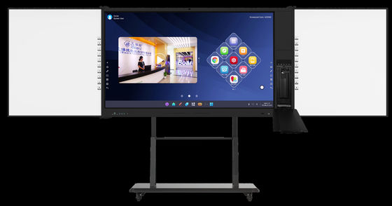 iBoard Factory Android 14 8+128G Interaktive Flachplatte mit hohem Kontrast 1200:1 und Cursor-Geschwindigkeit 100 Dot/S 20 Touch Point unterstützt mit Screen Share Interaktive Whiteboard