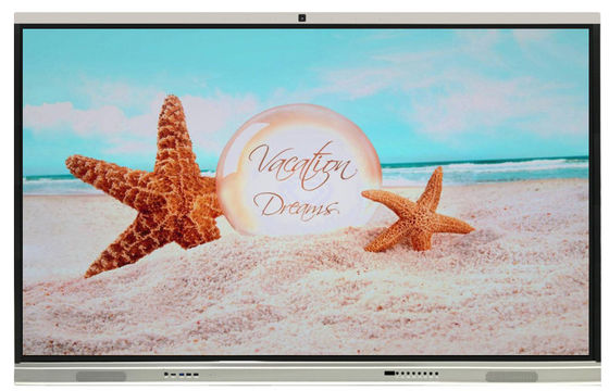 65 Zoll interaktives Flachbildschirm-Display mit Android, Touchscreen, Kamera & Mikrofon
